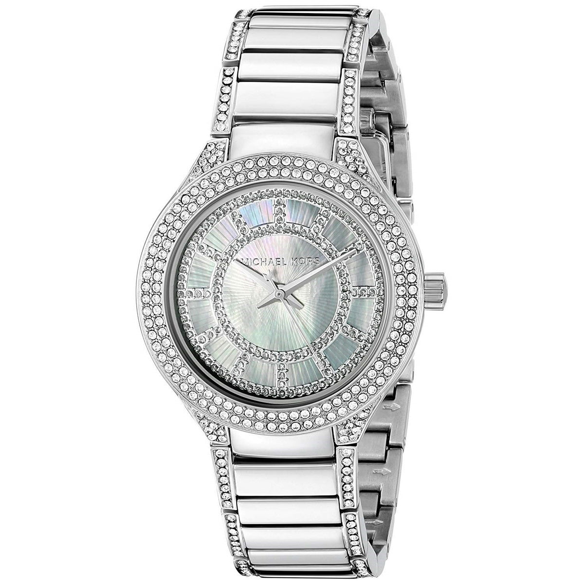Michael Kors Women's MK3441 Mini Kerry Crystal Stainless Steel Watch
