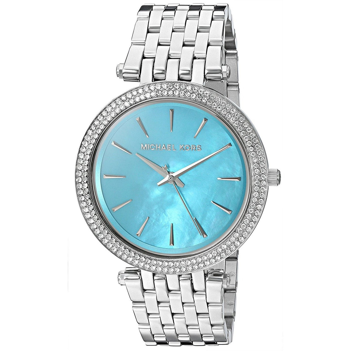Michael Kors Women&#39;s MK3515 Darci Crystal Stainless Steel Watch