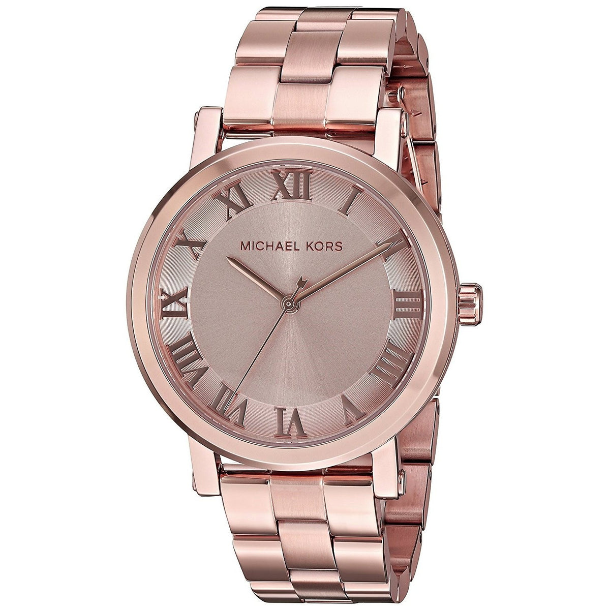 Michael Kors Women&#39;s MK3561 Norie Rose-Tone Stainless Steel Watch