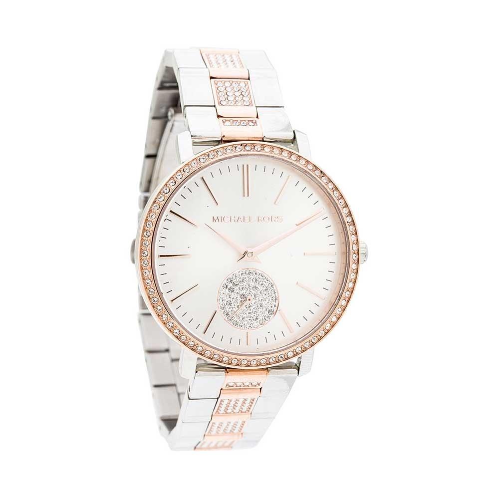 Michael Kors Women's MK3660 Jaryn Crystal Two-Tone Stainless Steel Watch