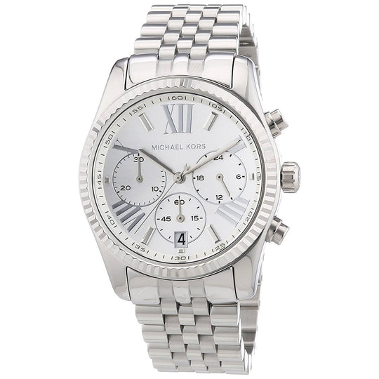 Michael Kors Women's MK5555 Lexington Chronograph Stainless Steel Watch