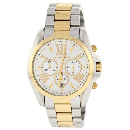 Michael Kors Women's MK5627 Bradshaw Chronograph Two-Tone Stainless Steel Watch