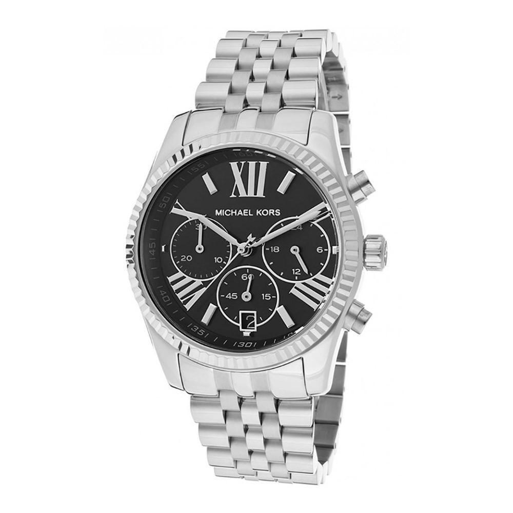 Michael Kors Women&#39;s MK5708 Lexington Chronograph Stainless Steel Watch