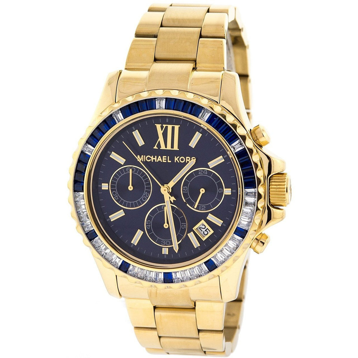 Michael Kors Women's MK5754 Everest Chronograph Gold-Tone Stainless Steel Watch