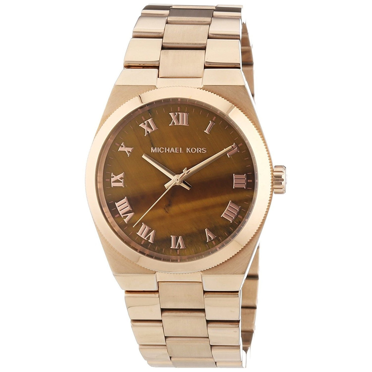 Michael Kors Women's MK5895 Channing Rose-Tone Stainless Steel Watch