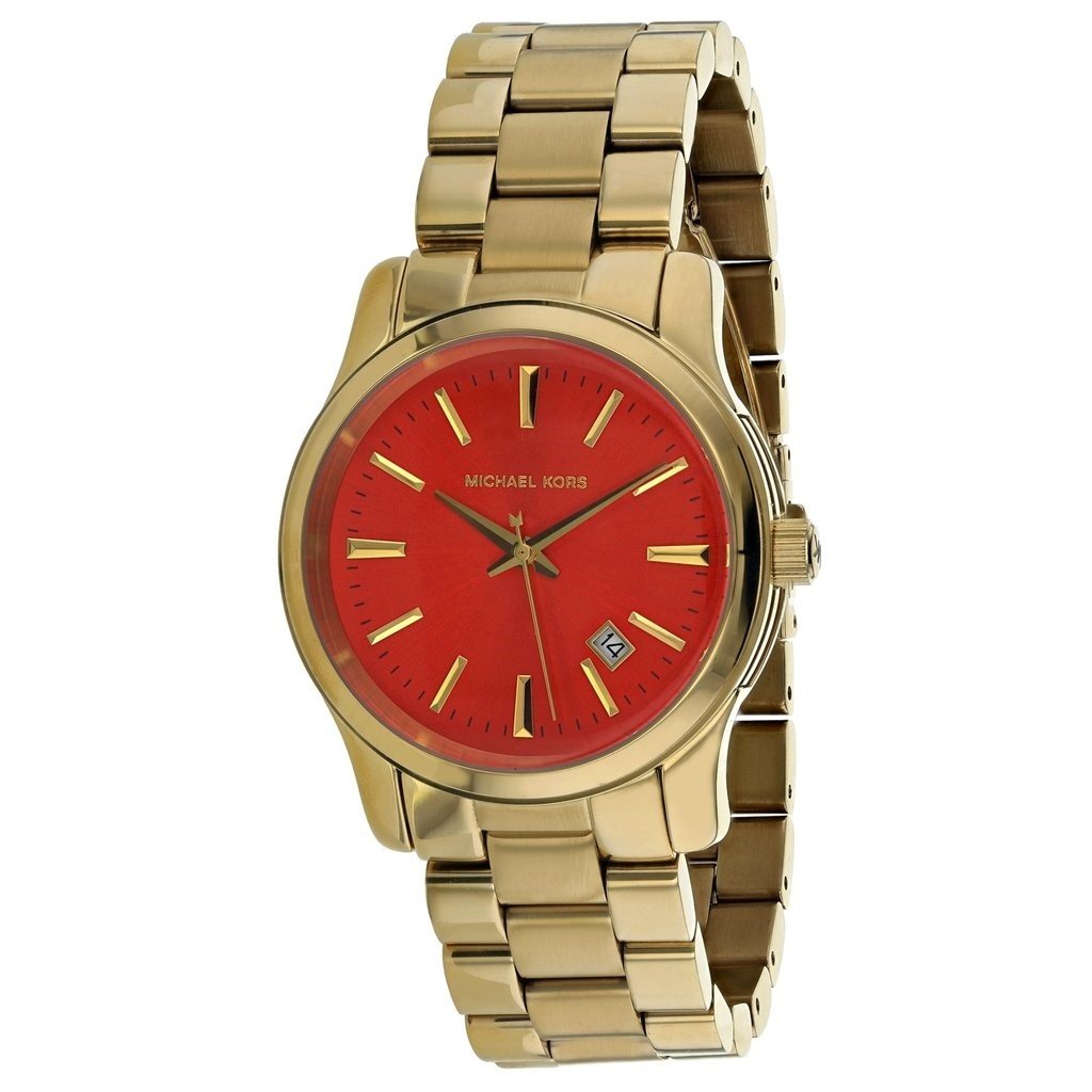 Michael Kors Women's MK5915 Runaway Gold-Tone Stainless Steel Watch