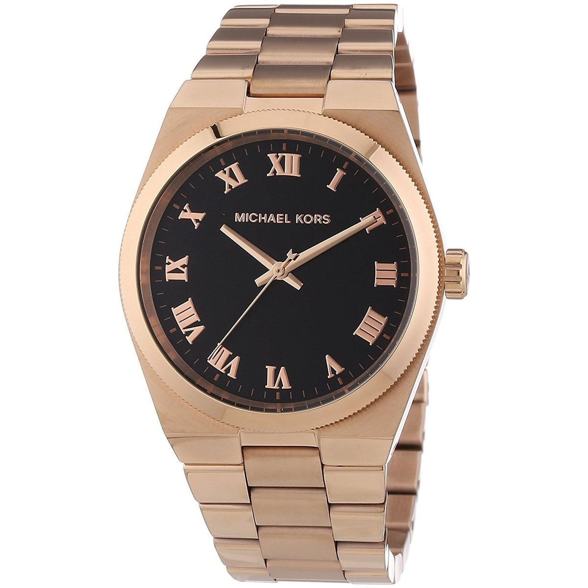 Michael Kors Women&#39;s MK5937 Channing Rose-Tone Stainless Steel Watch