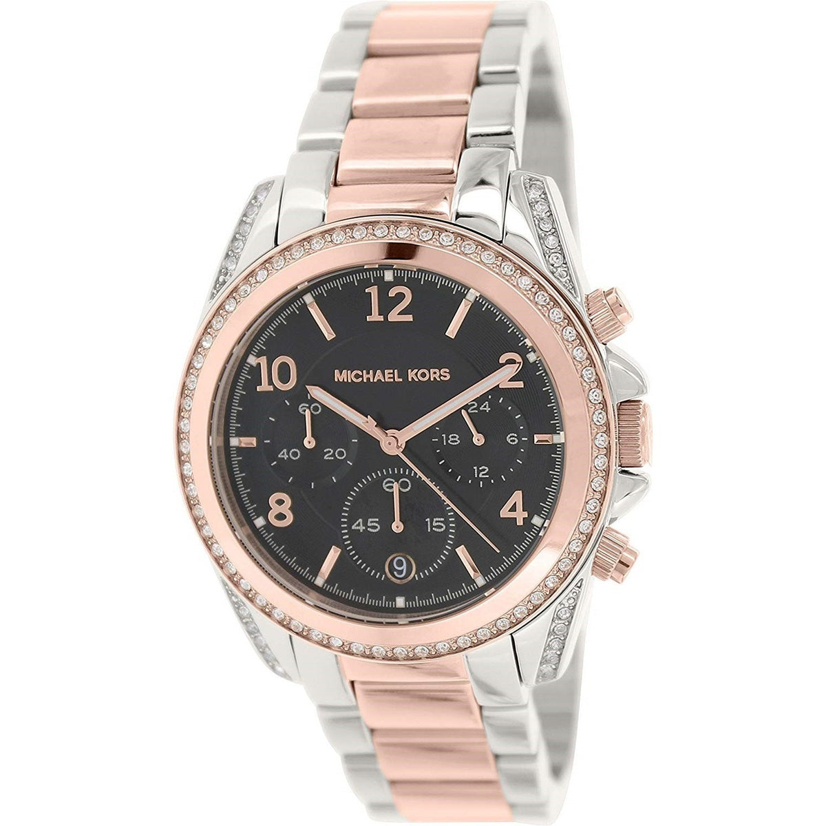 Michael Kors Women's MK6093 Blair Chronograph Two-Tone Stainless Steel Watch