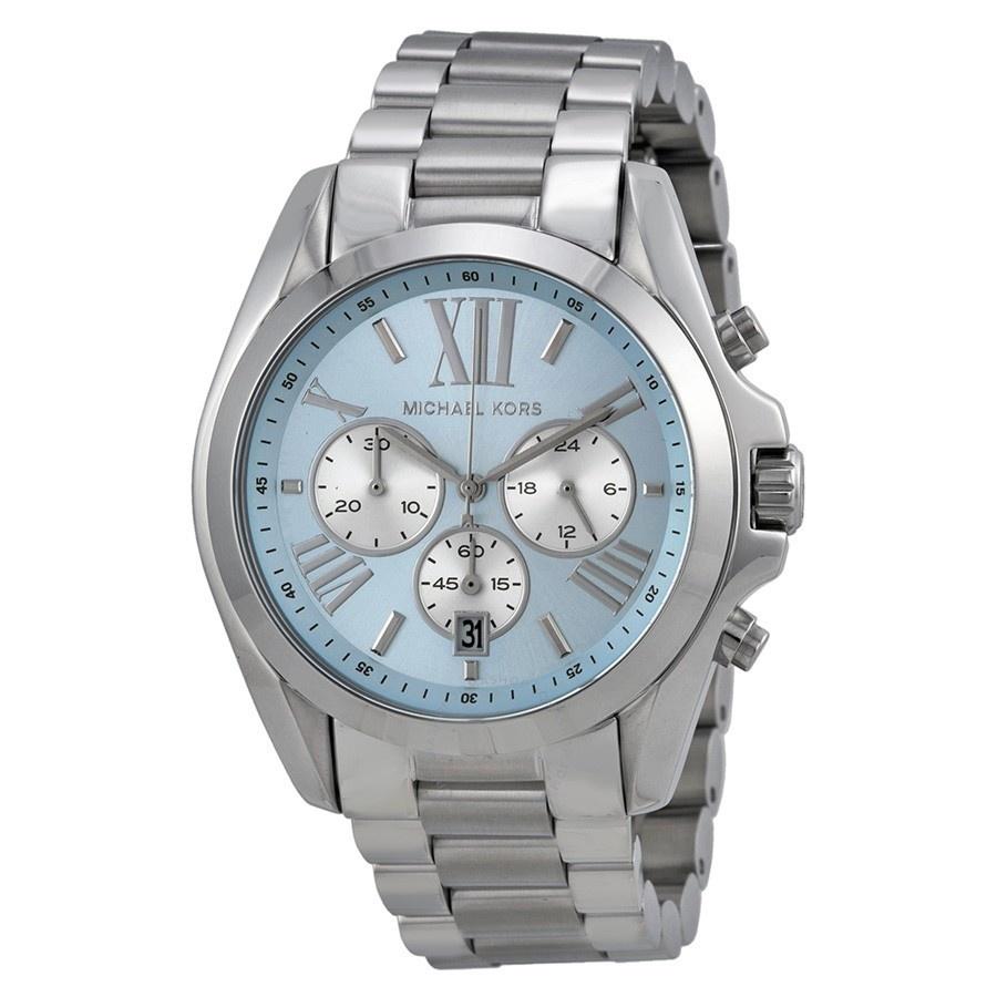 Michael Kors Women's MK6099 Bradshaw Chronograph Stainless Steel Watch