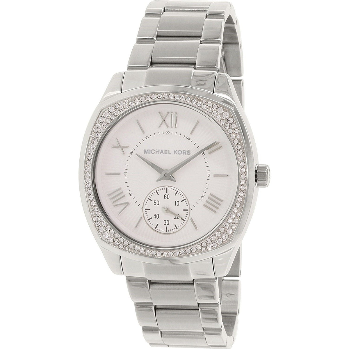 Michael Kors Women&#39;s MK6133 Bryn Crystal Stainless Steel Watch