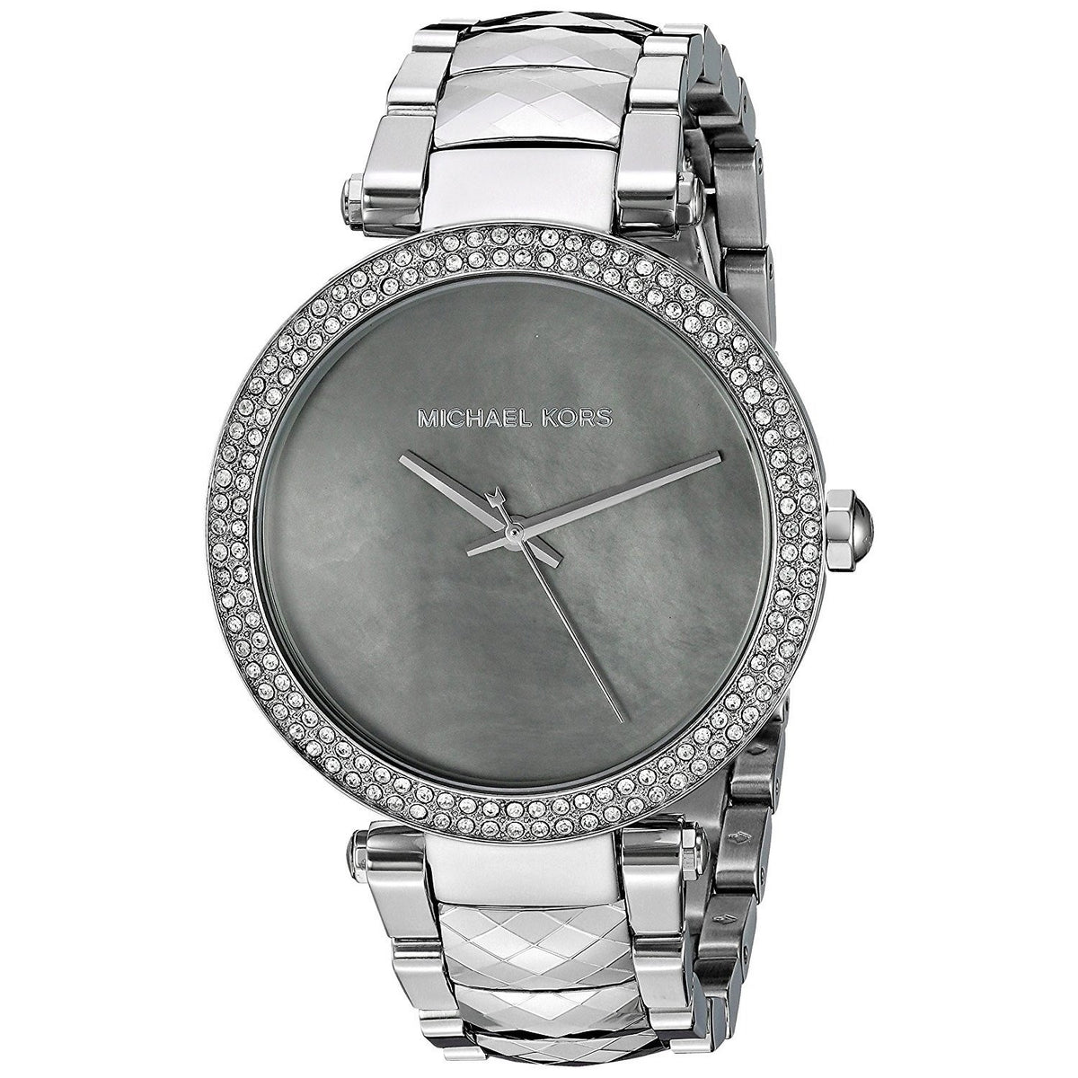 Michael Kors Women's MK6424 Parker Crystal Stainless Steel Watch
