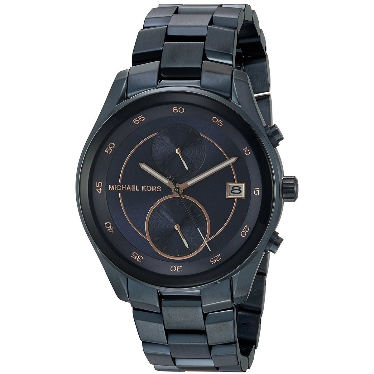 Michael Kors Women's MK6468 Briar Multi-Function Blue Stainless Steel Watch