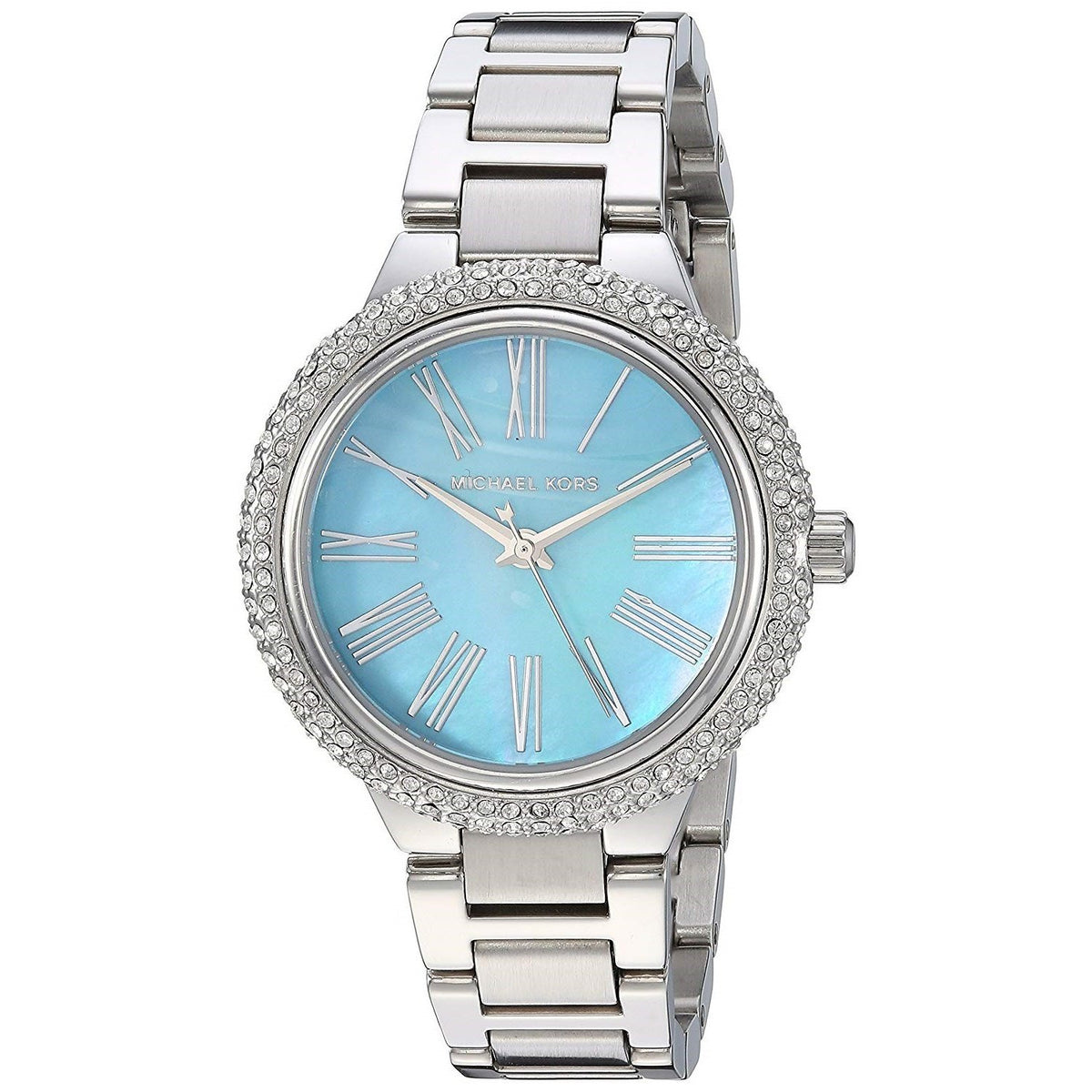 Michael Kors Women&#39;s MK6563 Taryn Crystal Stainless Steel Watch