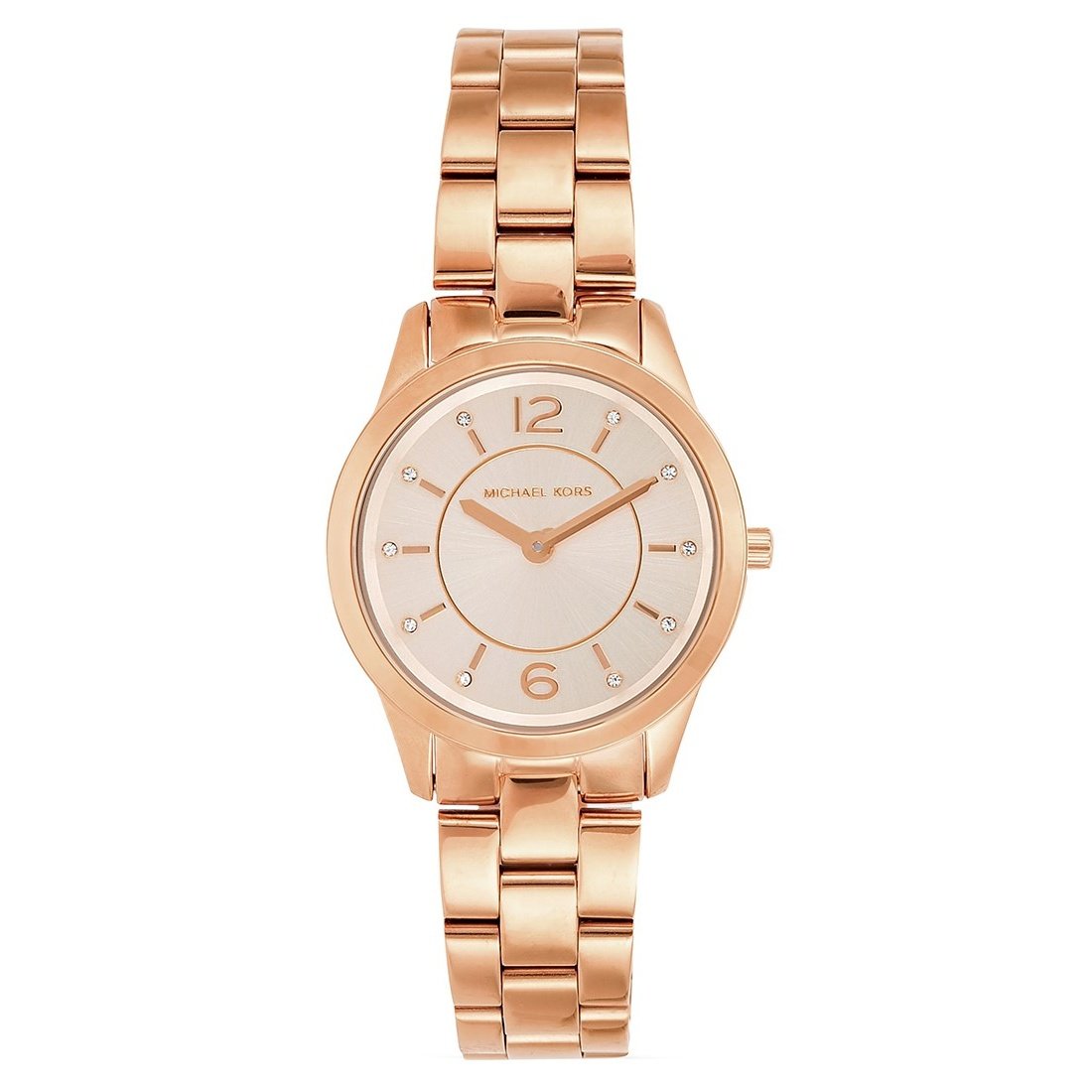 Michael Kors Women's MK6591 Runway Rose Gold-Tone Stainless Steel Watch