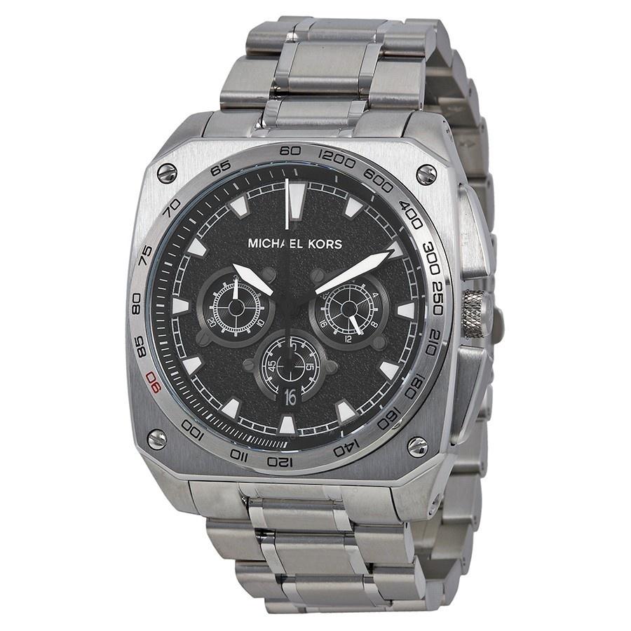 Michael Kors Men&#39;s MK8391 Grandstand Chronograph Stainless Steel Watch