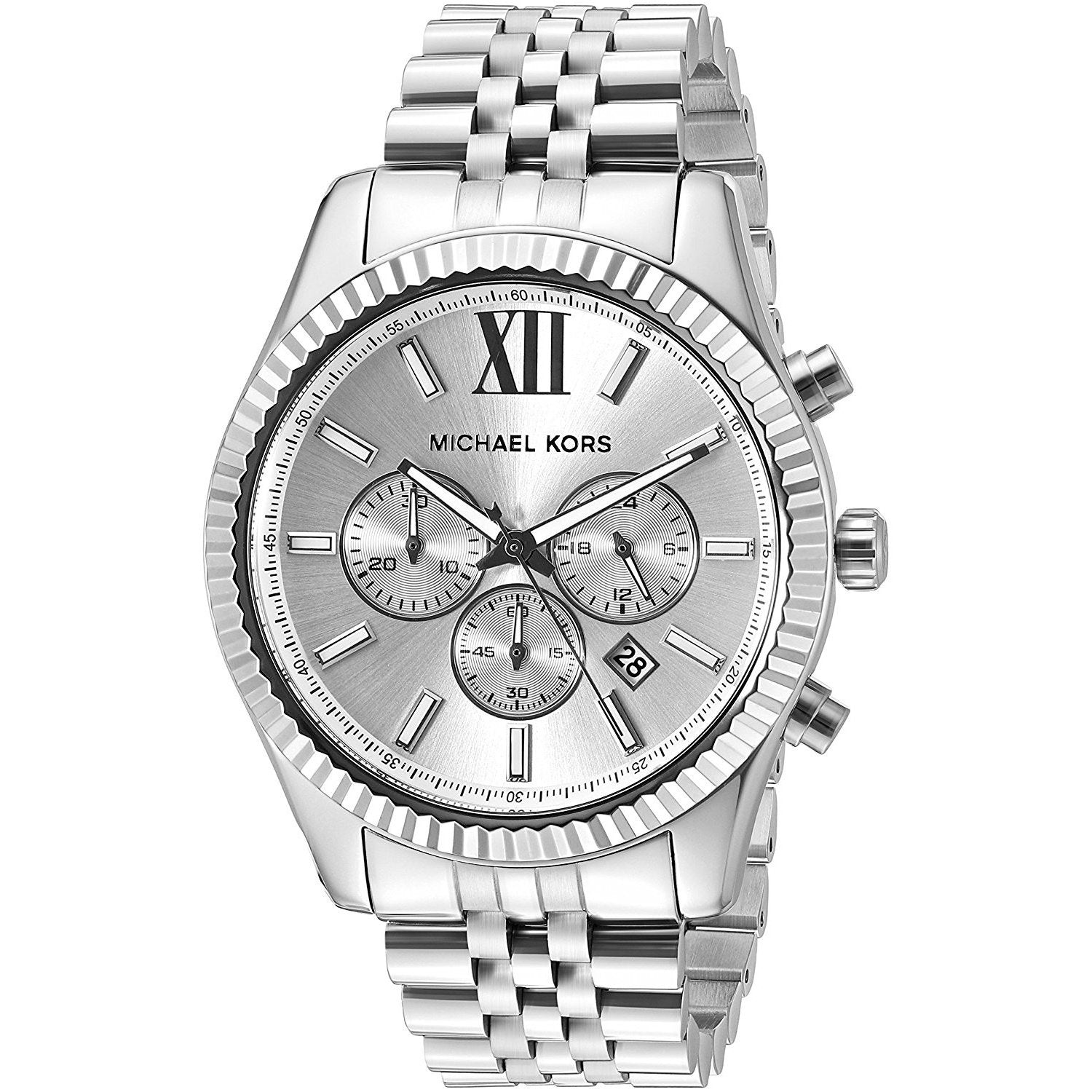 Michael Kors Men's MK8405 Lexington Chronograph Stainless Michael Kors Men's MK8405 Lexington Chronograph Stainless