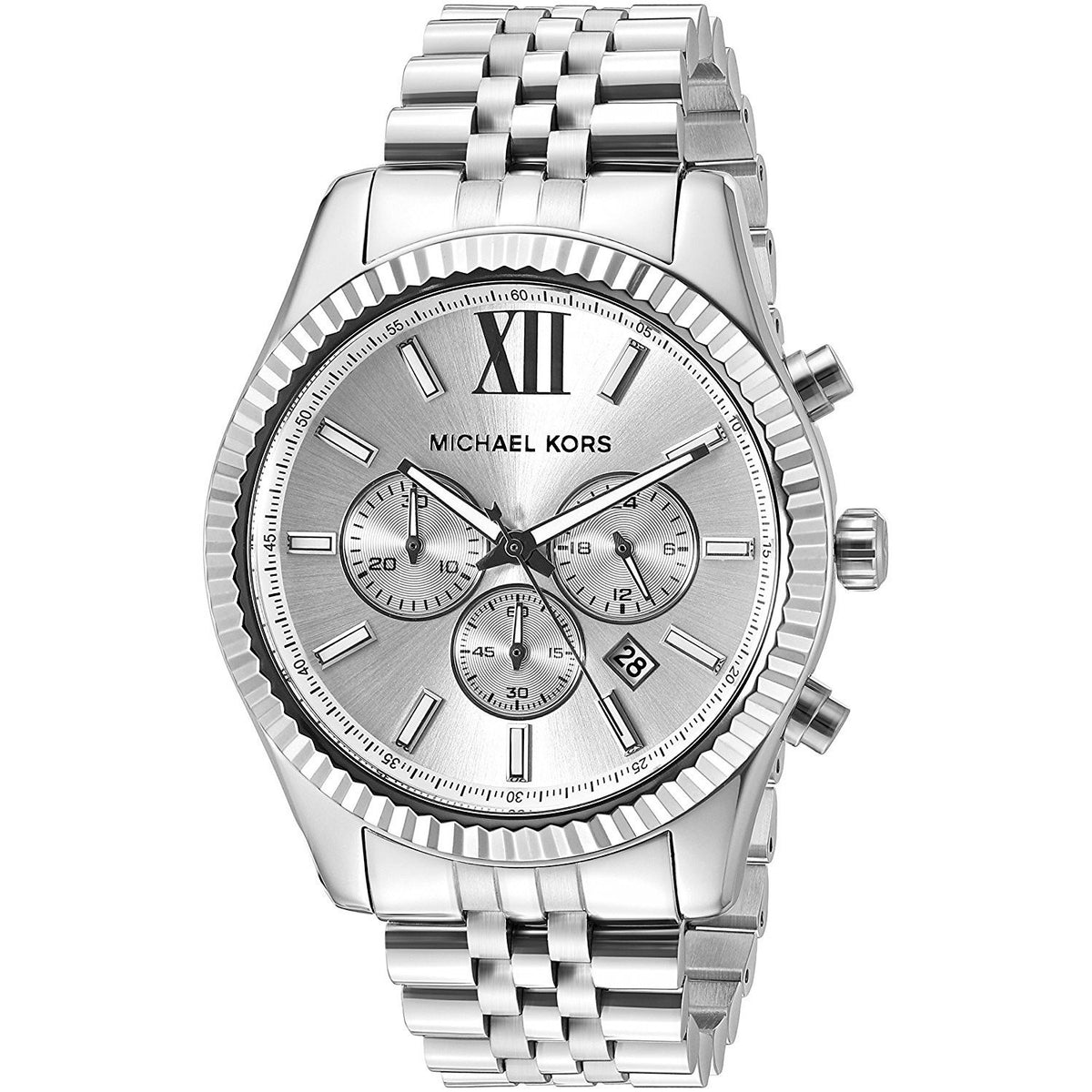 Michael Kors Men&#39;s MK8405 Lexington Chronograph Stainless Steel Watch