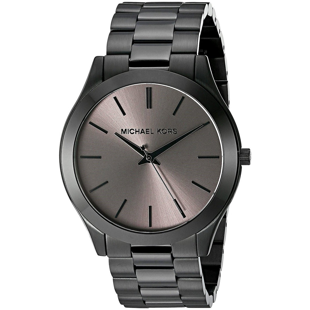 Michael Kors Men s MK8507 Slim Runway Black Stainless Steel Watch Bezali Michael Kors Men s MK8507 Slim Runway Black Stainless Steel Watch Bezali