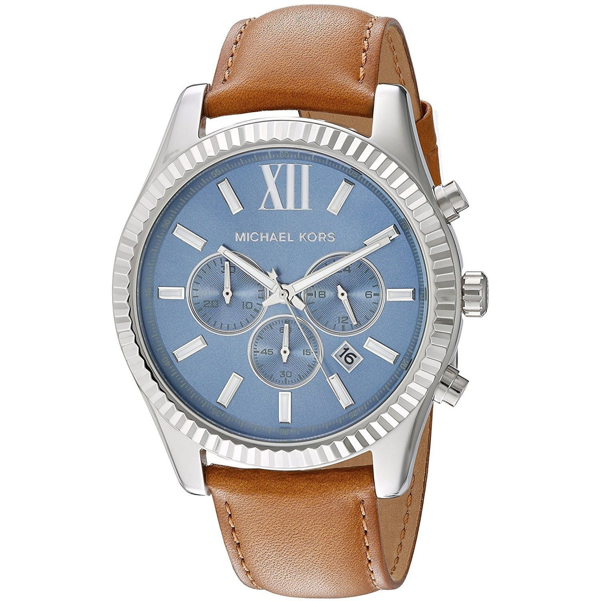 Michael Kors Men&#39;s MK8537 Lexington Chronograph Stainless Steel Watch