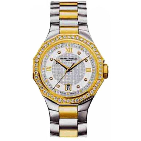 Baume & Mercier Women's MOA08463 Riviera Diamond Two-Tone 	Stainless Steel & Yellow Gold Watch
