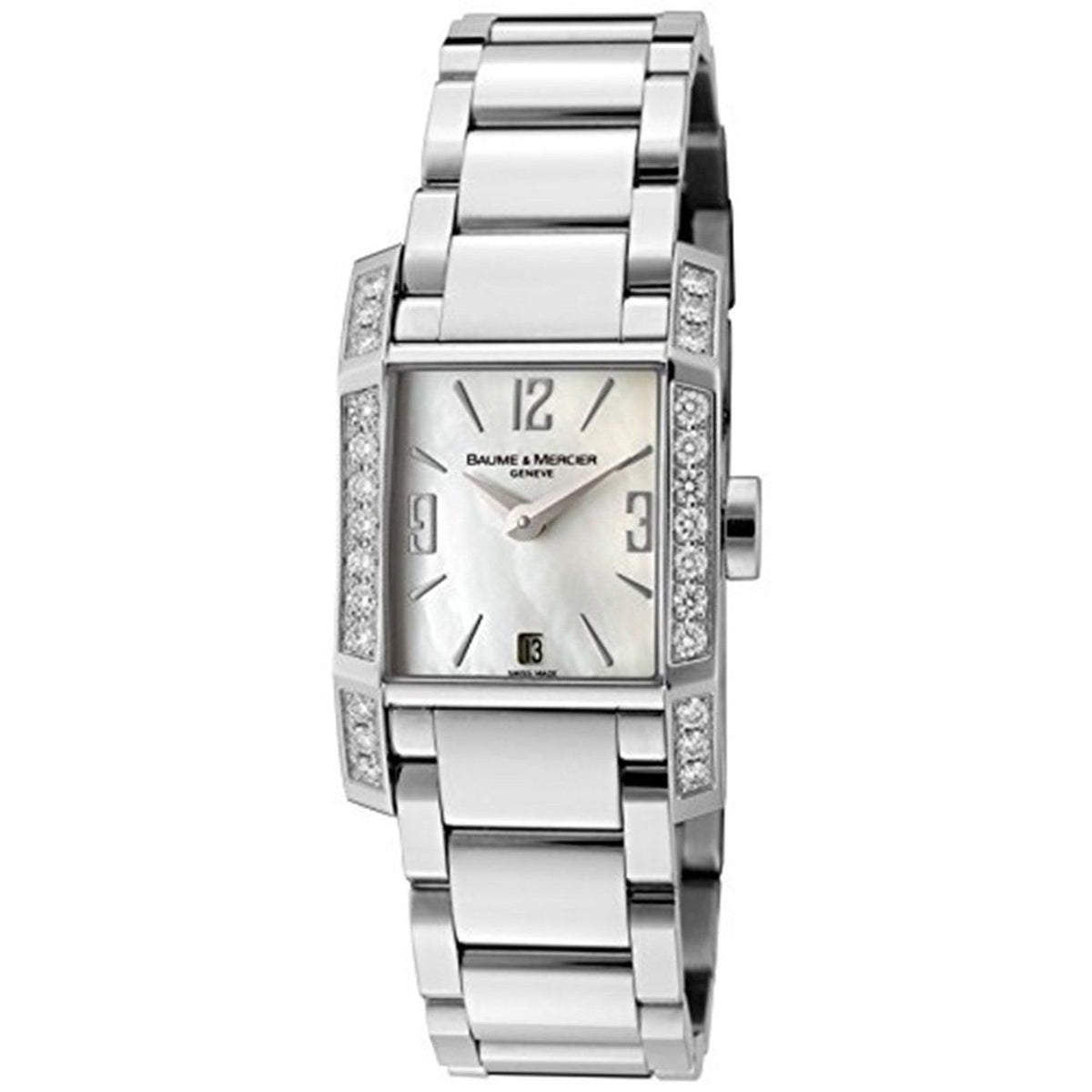 Baume &amp; Mercier Women&#39;s MOA08666 Diamant Diamond Stainless Steel Watch