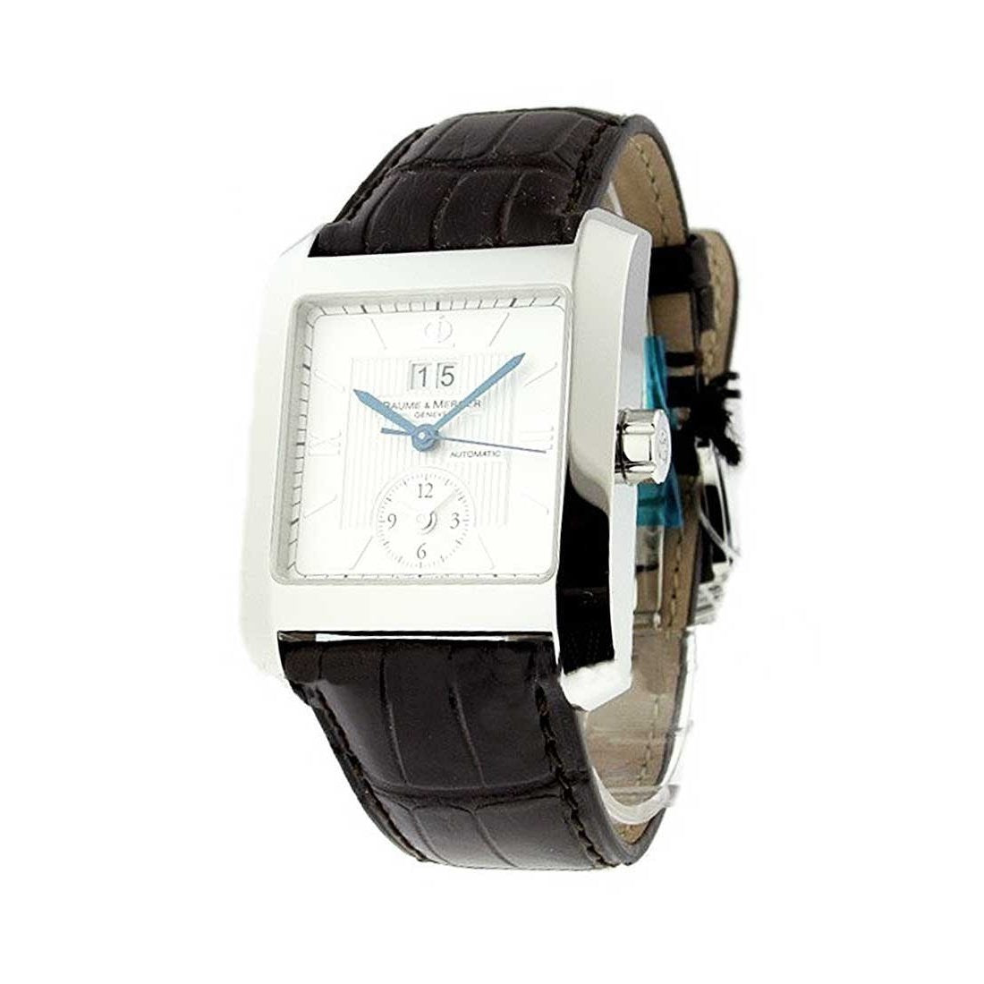 Baume &amp; Mercier Men&#39;s MOA08752 Hampton Brown Leather Watch
