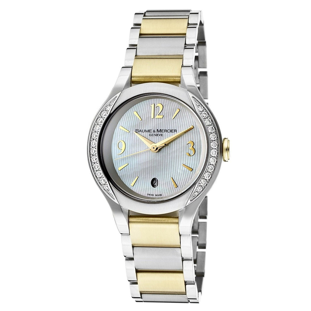 Baume &amp; Mercier Women&#39;s MOA08775 Ilea Diamond Two-Tone Stainless Steel Watch