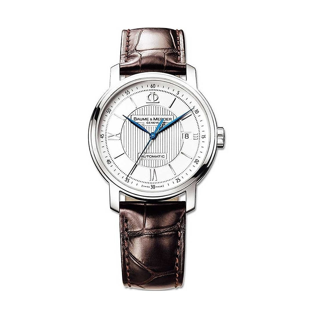 Baume &amp; Mercier Men&#39;s MOA08874 Classima Executives Brown Leather Watch
