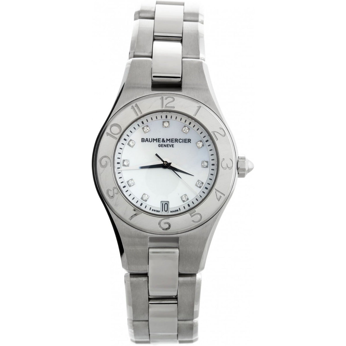 Baume &amp; Mercier Women&#39;s MOA10011 Linea Stainless Steel Watch