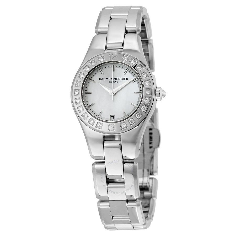 Baume &amp; Mercier Women&#39;s MOA10078 Linea Stainless Steel Watch