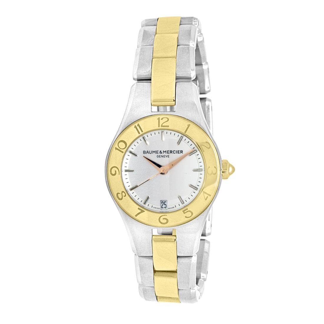 Baume & Mercier Women's MOA10080 Linea Two-Tone Stainless Steel Watch