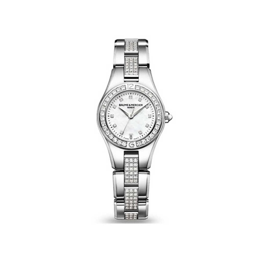 Baume & Mercier Women's MOA10092 Linea Stainless Steel Watch