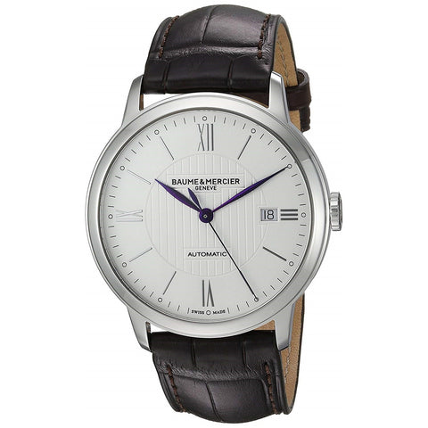 Baume & Mercier Men's MOA10214 Classima Brown Leather Watch