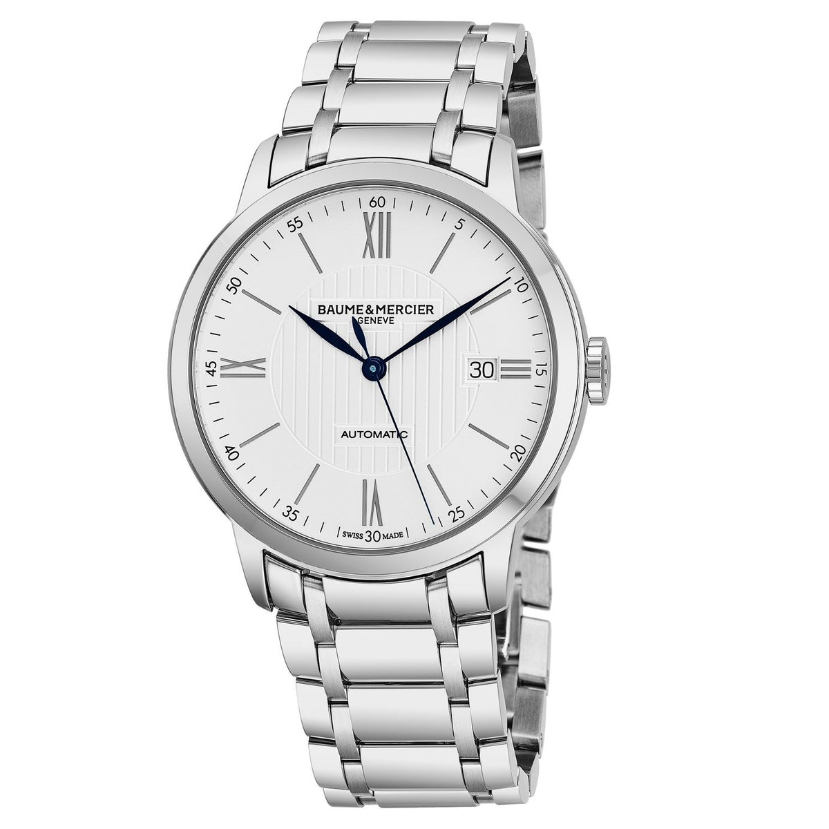 Baume &amp; Mercier Men&#39;s MOA10215 Classima Automatic Stainless Steel Watch
