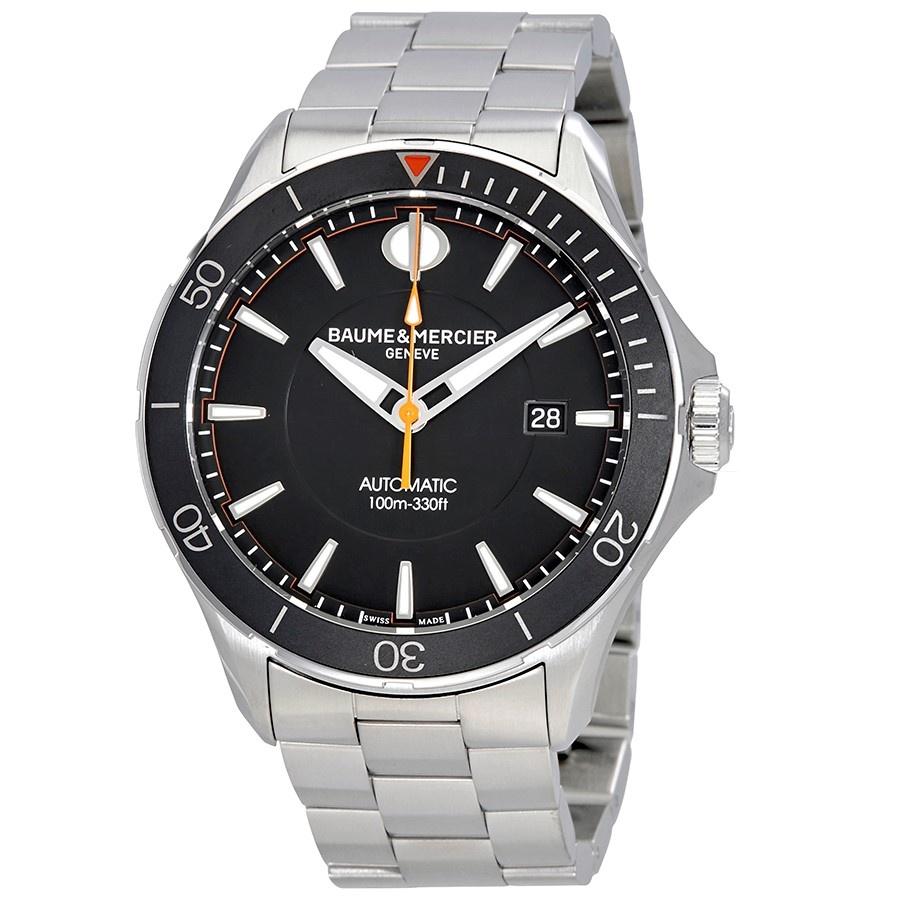 Baume & Mercier Men's MOA10340 Clifton Stainless Steel Watch