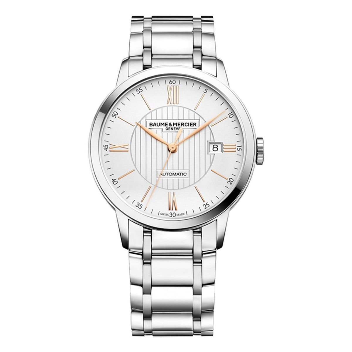 Baume & Mercier Men's MOA10374 Classima Stainless Steel Watch