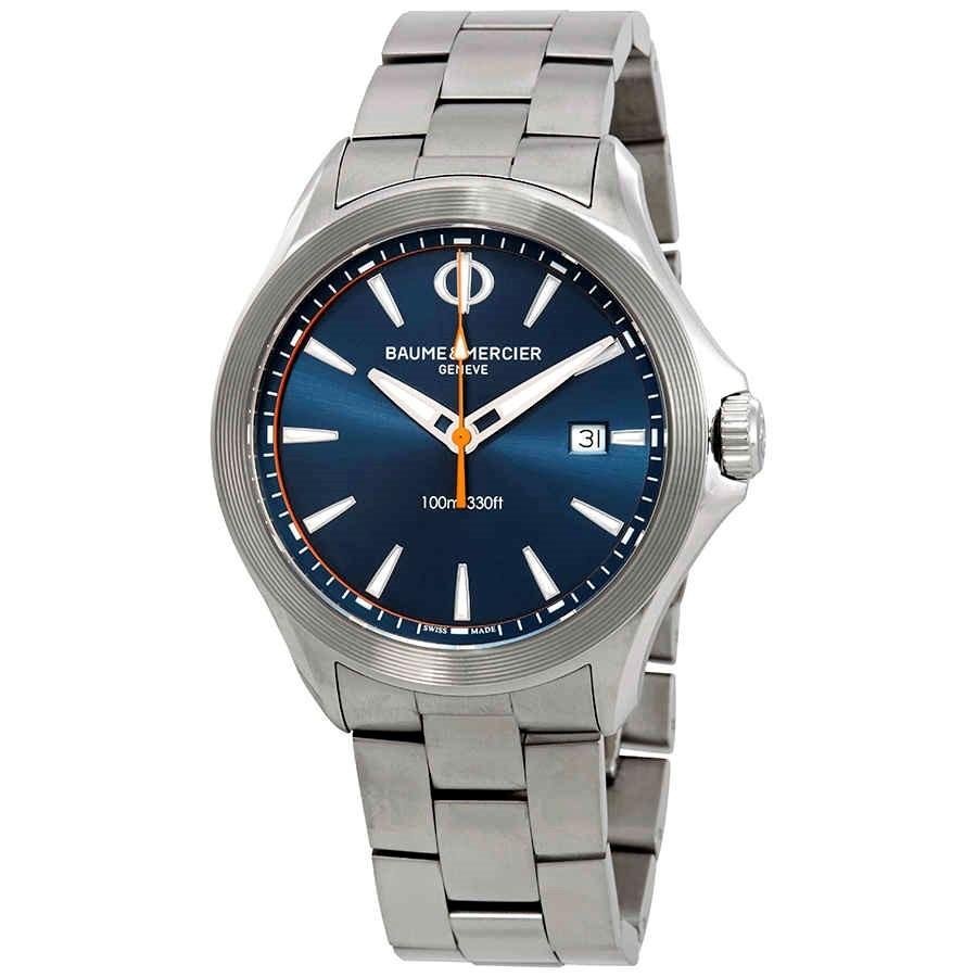 Baume & Mercier Men's MOA10413 Clifton Stainless Steel Watch