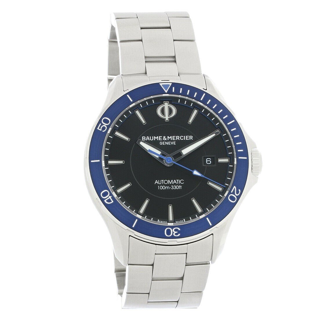 Baume & Mercier Men's MOA10498 Clifton Stainless Steel Watch