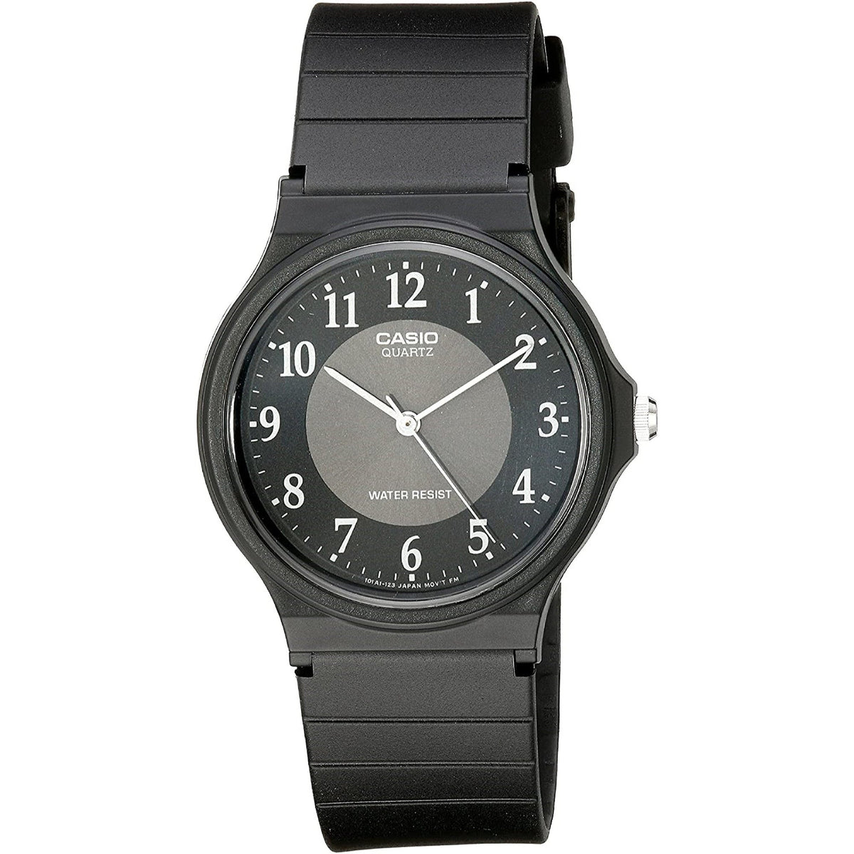 Casio Men's MQ24-1B3 Casio Black Rubber Watch