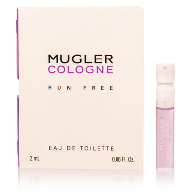 Mugler Cologne Run Free Thierry Mugler Edt Spray Vial 0.06 Oz (2.0 Ml) Unisex 80041564