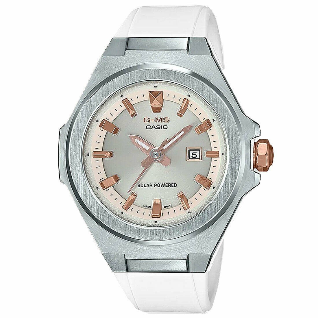 Casio Women's MSGS500-7A Baby-G  G-MS White Resin Watch