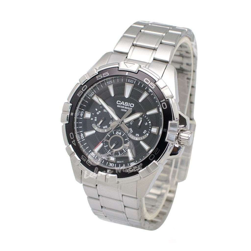 Casio Men's MTD1069D-1A2 Casio Stainless Steel Watch