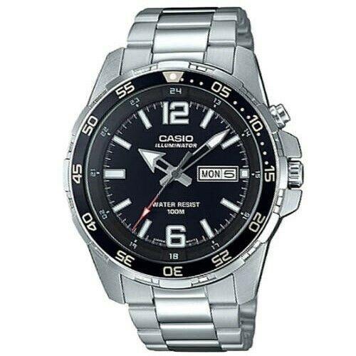 Casio Men&#39;s MTD1079D-1A2 Casio Stainless Steel Watch