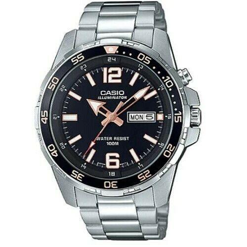 Casio Men&#39;s MTD1079D-1A3 Casio Stainless Steel Watch