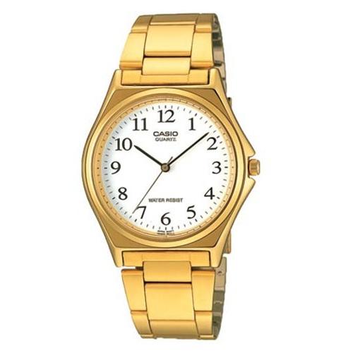 Casio Men&#39;s MTP-1130N-7B Classic Gold-Tone Stainless Steel Watch