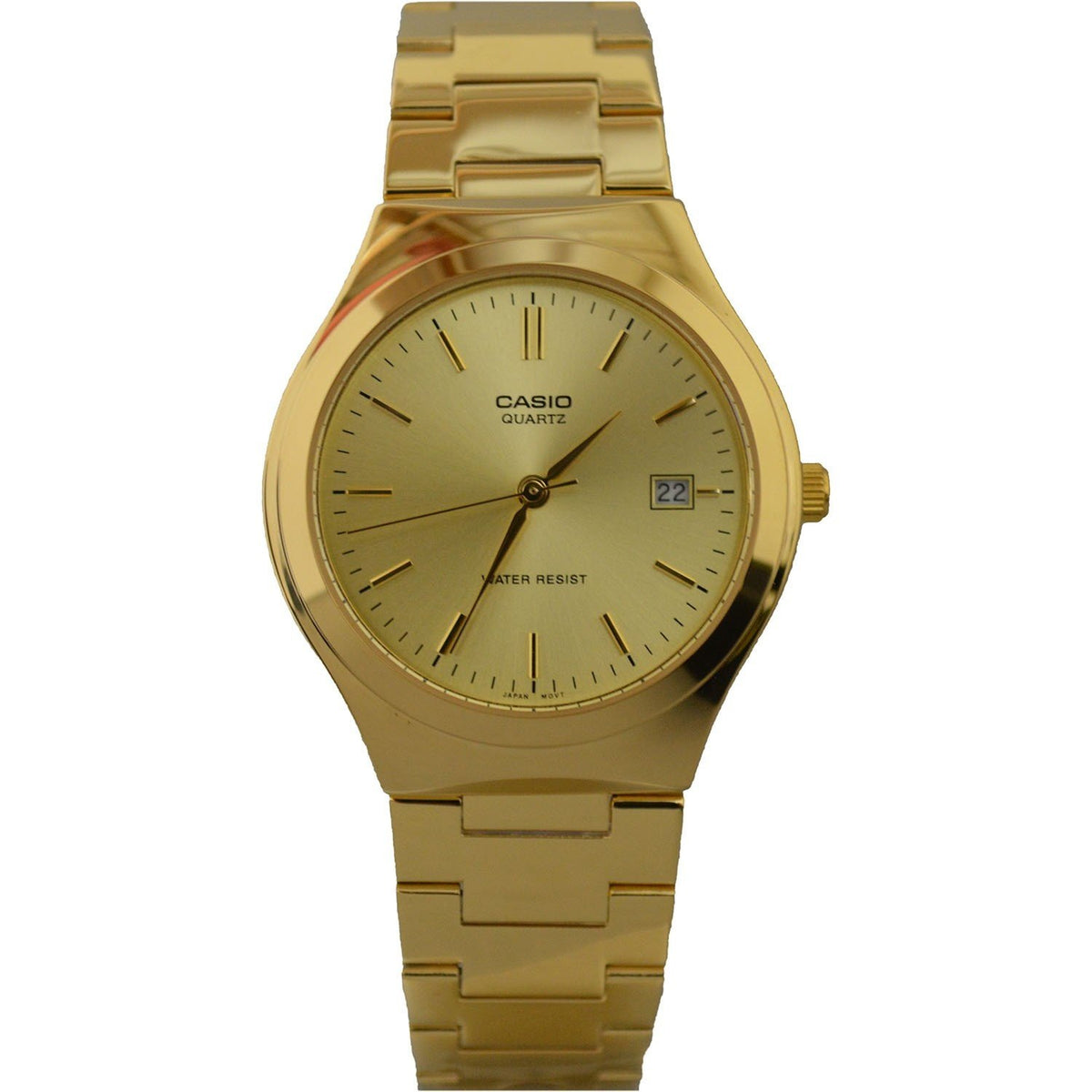 Casio Men's MTP-1170N-9A Casual Gold-Tone Stainless Steel Watch