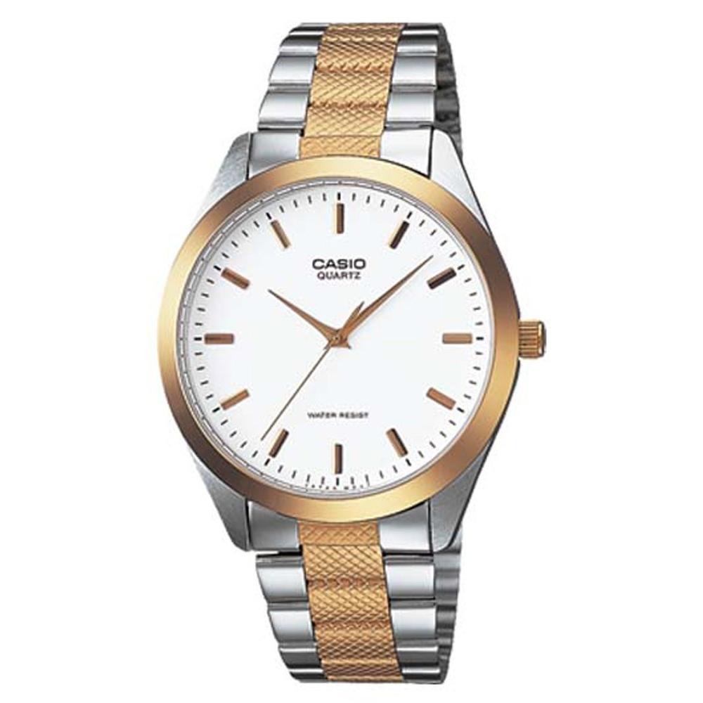 Casio Men&#39;s MTP-1274SG-7A Quartz Two-Tone Stainless Steel Watch