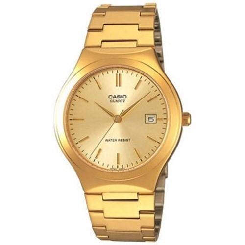 Casio Men&#39;s MTP-1275G-9A Classic Gold-Tone Stainless Steel Watch