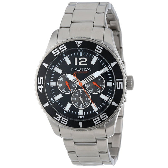 Nautica Men's N13652G NST Multi-Function Stainless Steel Watch