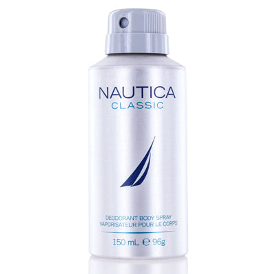 Nautica Classic Nautica Deodorant &amp; Body Spray 5.0 Oz (150 Ml) For Men  